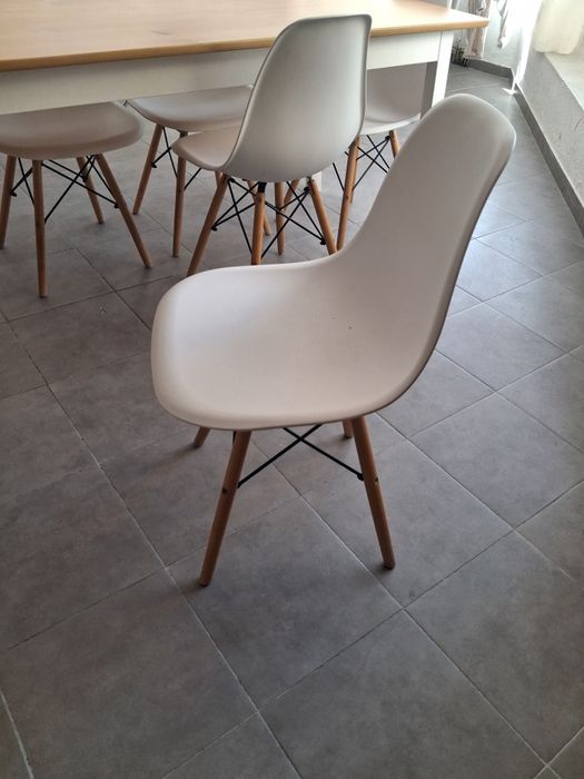 Mesa 1,80 com 6 cadeiras