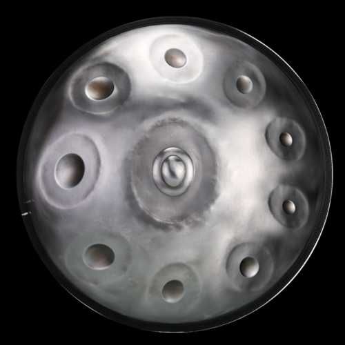 Handpan Hluru HB10-Silver 10 ton. 22" niesamowity instrument perkusyny