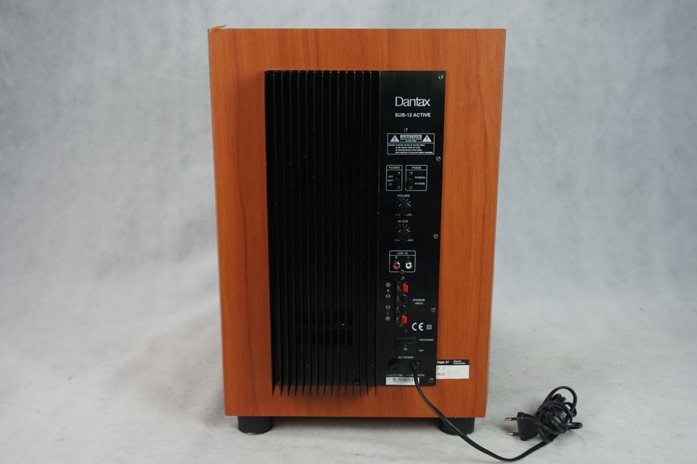 POTĘŻNY SUBWOOFER Dantax SUB 12" 30cm kolos 150/300W aktywny active