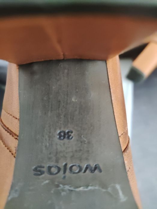 Kozaki skórzane Wojas 38,5