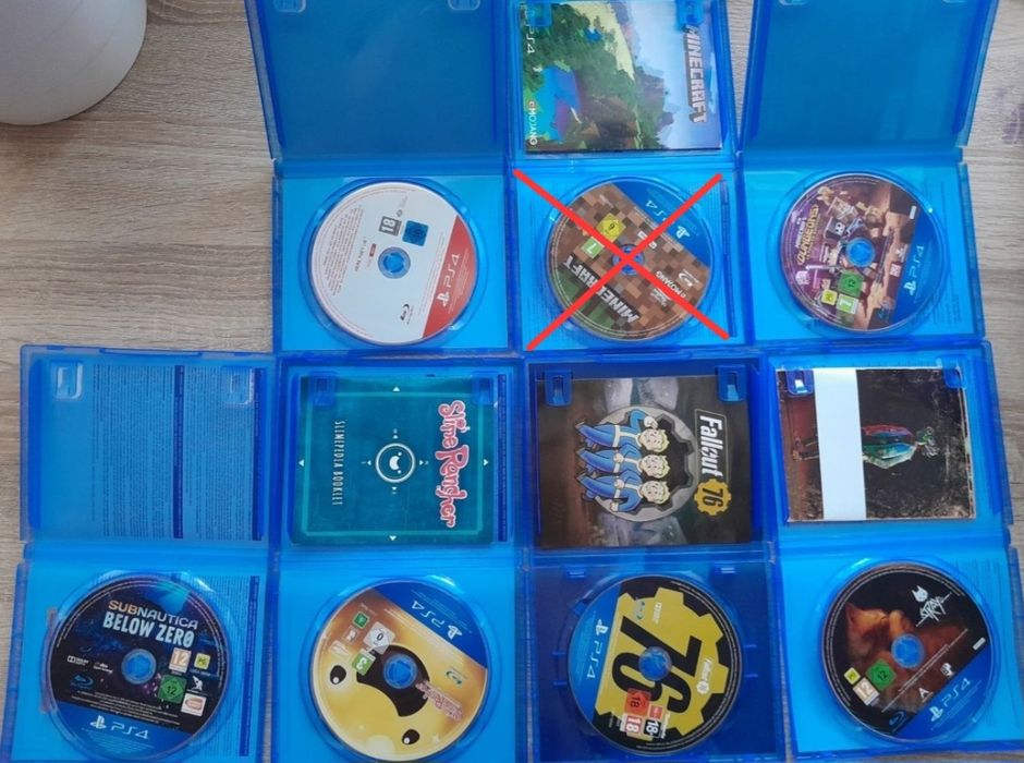 Gry do ps4 stan dobry, bardzo dobry. Ceny podane w opisie