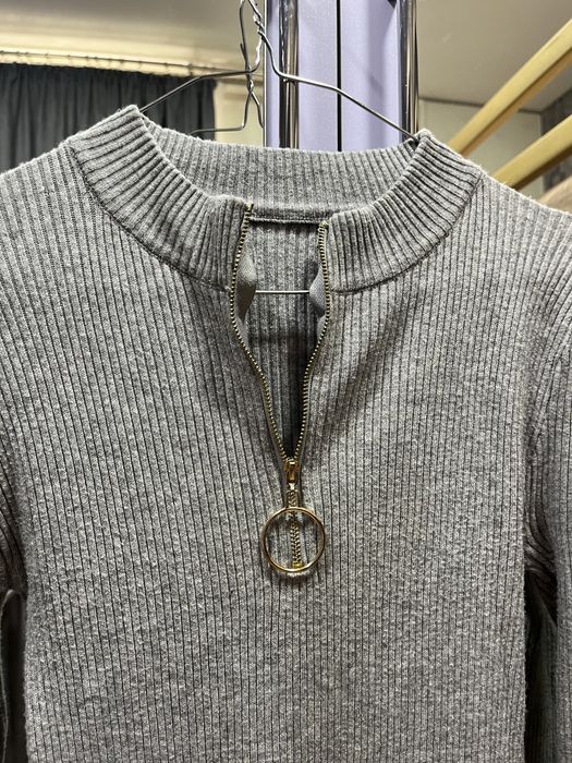 довга сукня  в рубчик