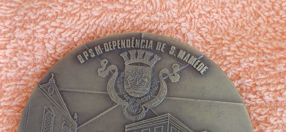 Medalha Bronze Pinto & Sotto Mayor – S. Mamede 1955-1980 – RARA