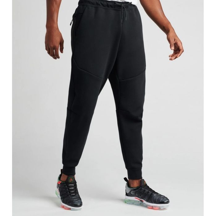NIKE TECH FLEECE (S) мужские спортивные штаны брюки черные теч флис ор