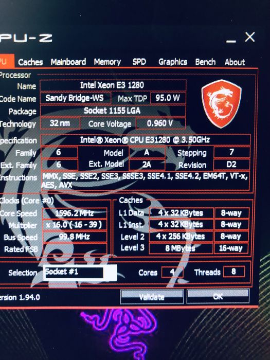 Komputer  ssd wifi monitor i7*