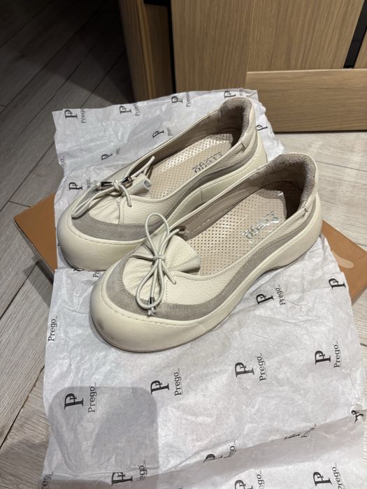 Шкіряні туфлі prego