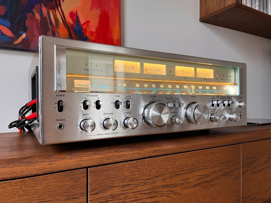 Sansui G 8000 Pure Power DC Stereo Receiver