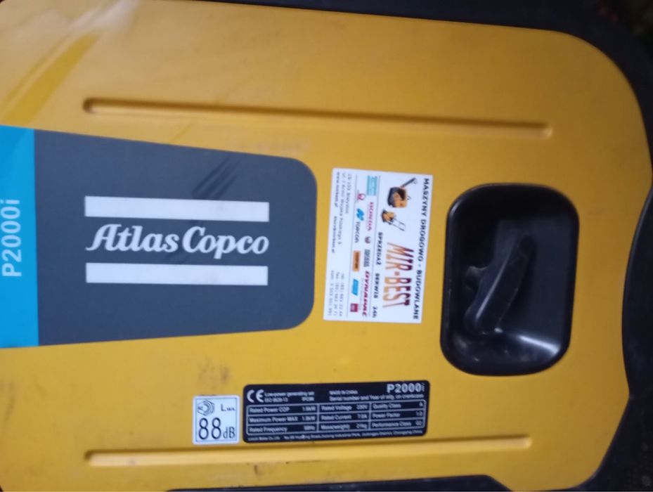 Інверторний генератор Atlas Copco P2000i