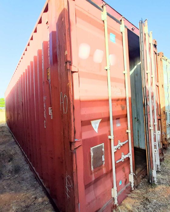 Contentor Marítimo 12 Metros Altura Extra (40 pés HC)