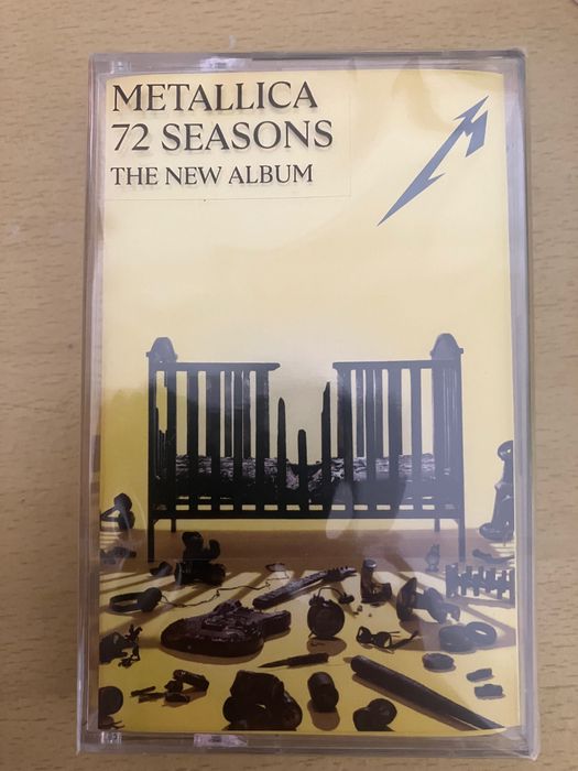 Metallica	72 Seasons - Black Cassete k7