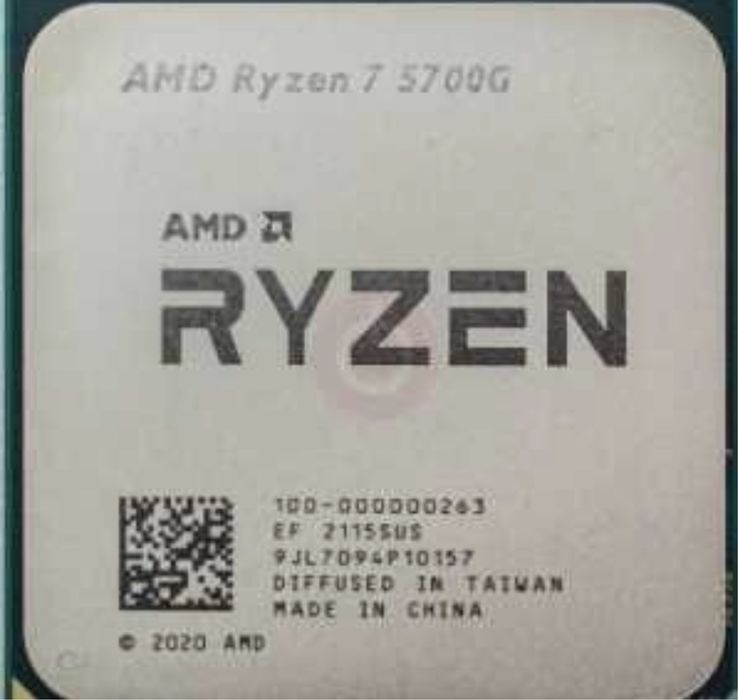 Ryzen 7 ||  5700G