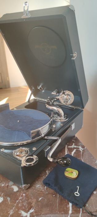 Antyk Columbia Grafonola Modell 206