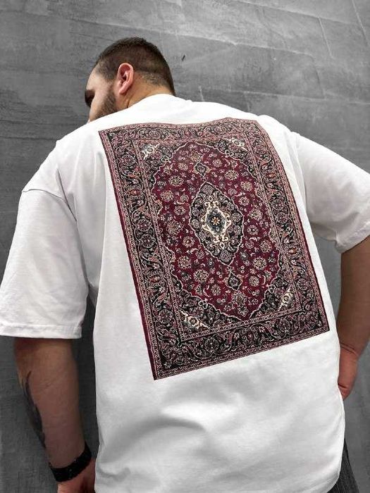 Чоловіча футболка Carpet Мужская футболка с ковром ОВЕРСАЙЗ