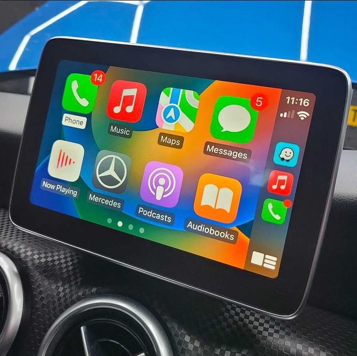 Apple CarPlay e Android Auto para viaturas Mercedes-Benz