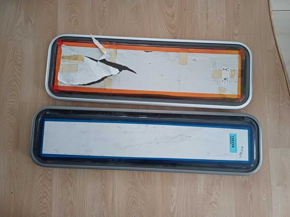 Okno uchylne w ranie 120x30 i 110x35 przyczepa kempingowa kamper