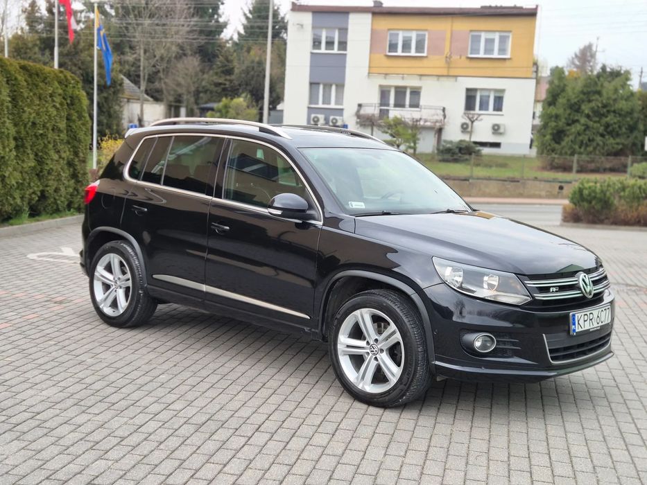 Volkswagen Tiguan VW Tiguan 2.0 Tdi 140 KM 4x4 R-Line Skóry Panorama Navi Alu18