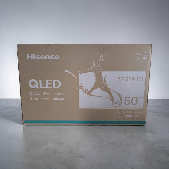 TV HISENSE 50A7NQ QLED - 50'' 4K Ultra HD - Smart TV
