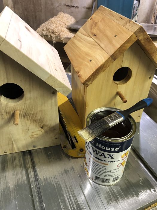 Синичник -будинок для пташок.