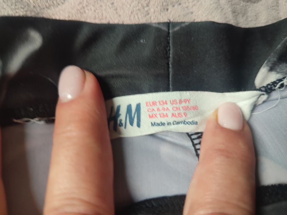 Leginsy H&M rozm. 134