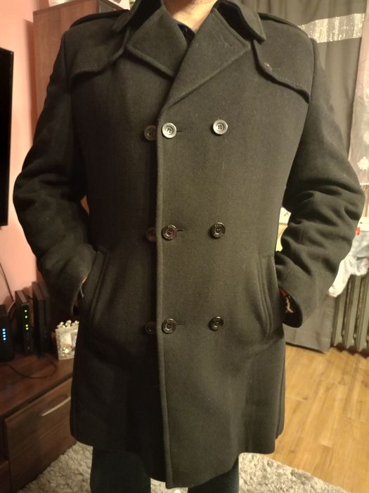 Męski Płaszcz XL Sarto Kozjani wełna zimowy stan bdb