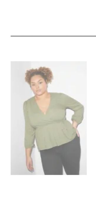 Nowa bluzka C&A r.52 wiskoza plus size