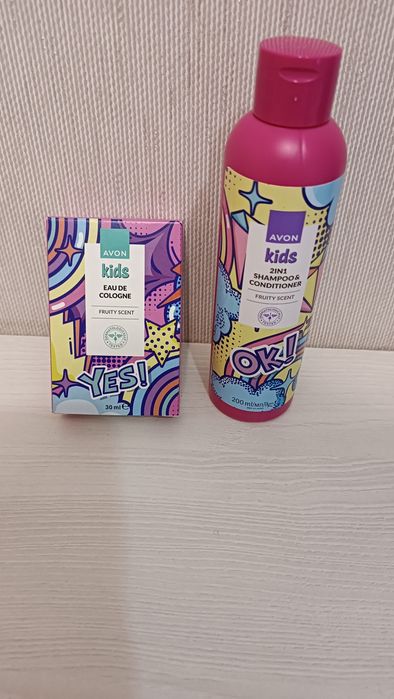 Набір для дівчинки, шампунь,вода.