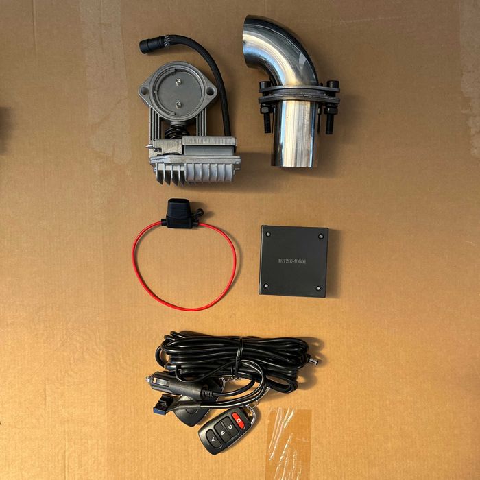 Электрическая вакуумная заслонка Ауди БМВ Мерседес Порше на выхлопную