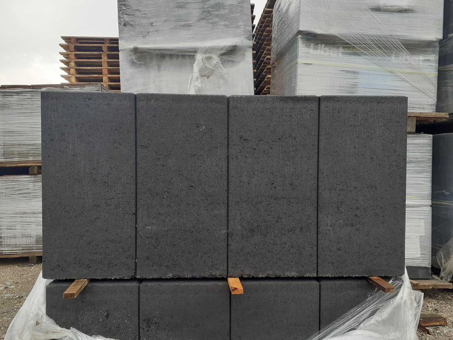 Palisada Maxima 80x40x8 Grafit Obrzeże Libet Wyprzedaż Murek