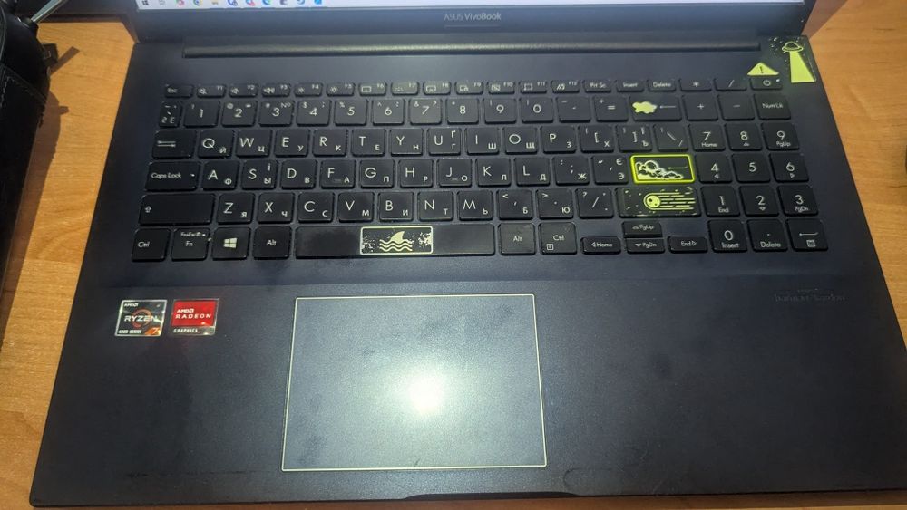 Ноутбук Asus VivoBook 15 16GB/512/ Ryzen 7 7400U