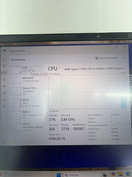 HP ELITEBOOK 6 G1A 14 Ryzen5/64GbDDR5/NPU32Gb