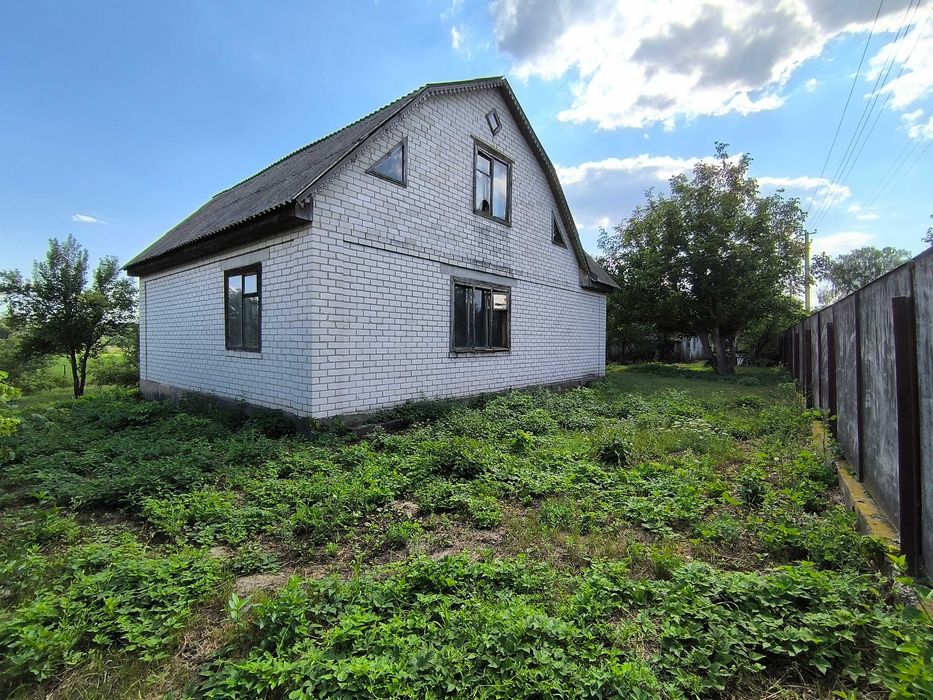 Продаж будинку 117,6 м² (біла цегла) + 45 сот з виходом до річки, с. Куцівка