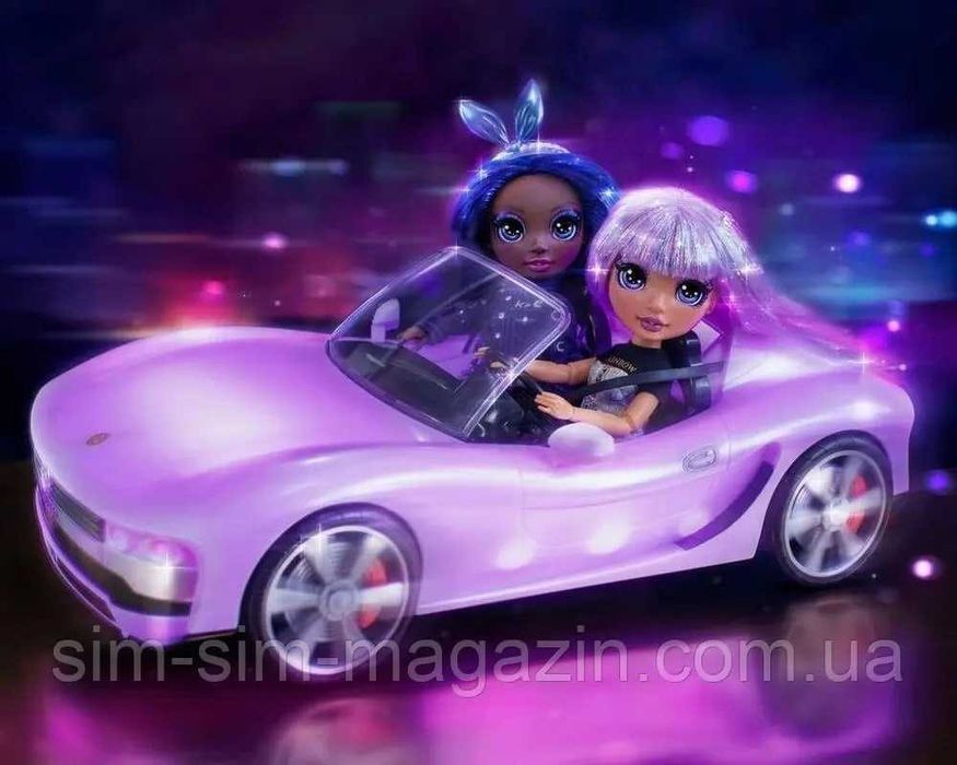 Машина Кабриолет Рейнбоу Хай Оригинал Светится Тачка в коробке