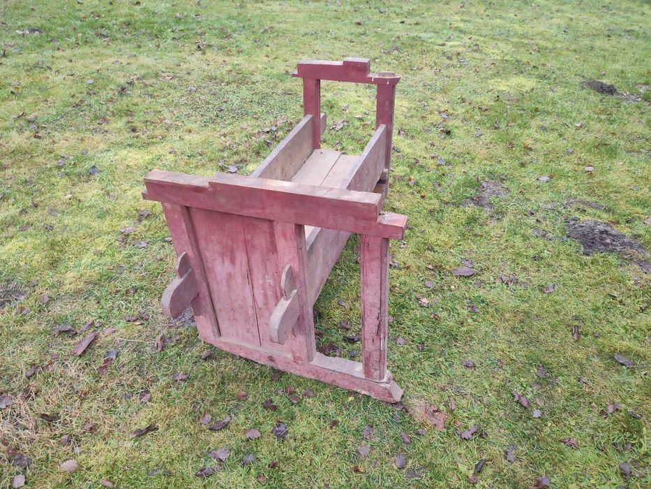 Drewniany warsztat stolarski