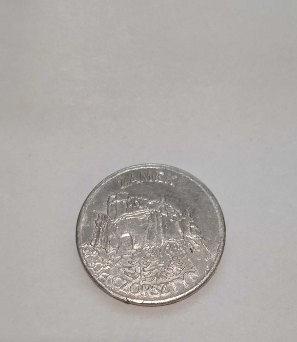 Moneta Kazimierz Wielki Lokacja w XIV w. Zamek Czorsztyn