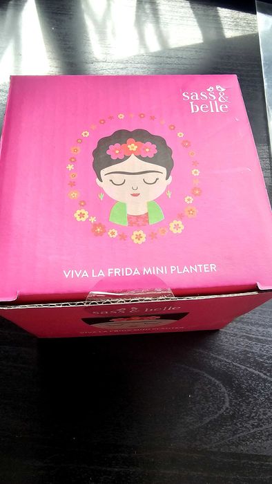 Vaso pequeno decorativo Frida Khalo