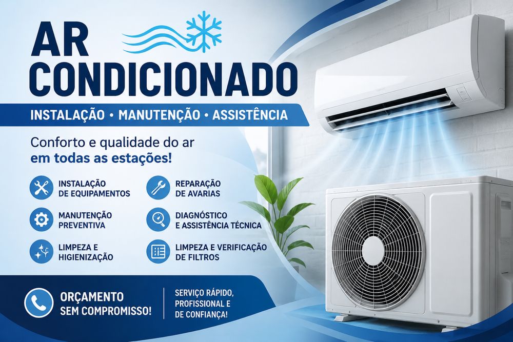 Ar Condicionado – Instalação, Manutenção e Assistência Técnica