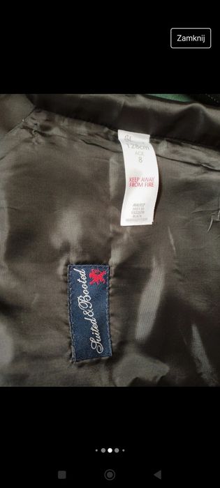 Marynarka i kamizelka   dla chłopca