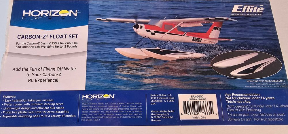 Aeromodelo Valliant 10cc na caixa + Motor OS GGT10 + Flutuadores64174077382018124