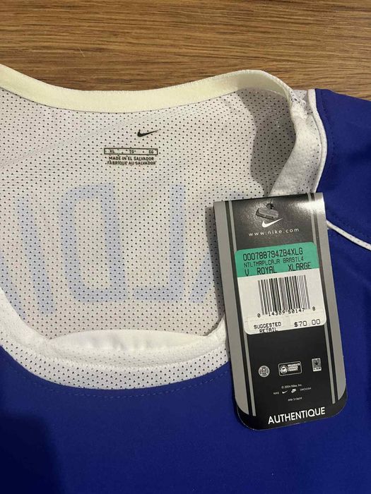 Orginalna Koszulka Ronadihno Z metakmi z roku 04/06 Brazylia