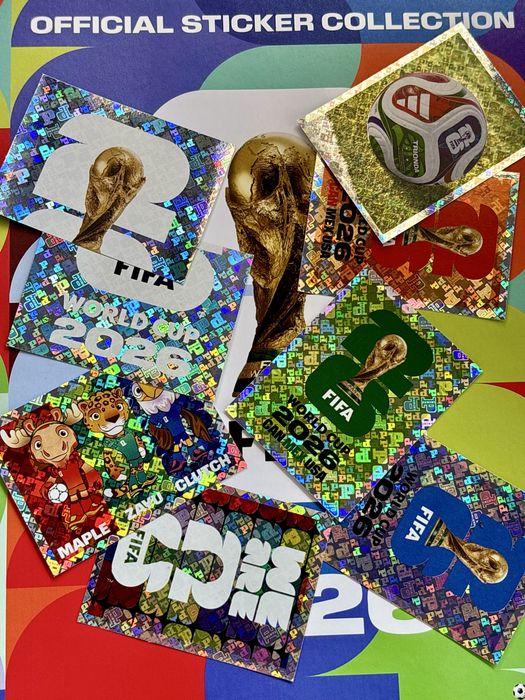 Cromos PANINI FIFA World Cup 2026 – FWC 1 a FWC 8