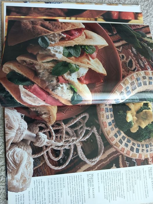 Iogurte: Entradas - Refeições - Molhos -Sobremesas	Como Novo