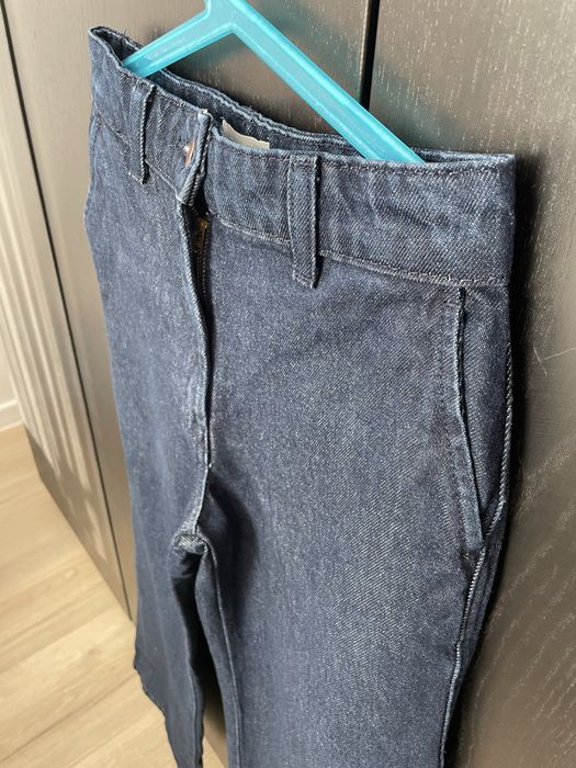 Jeansy H&M rozmiar 34 szeroka nogawka stan idealny