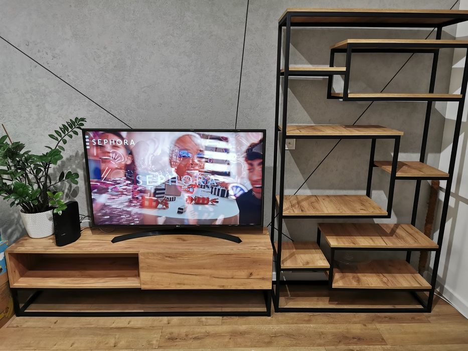Nowy  Regał na książki, kwiaty i RTV