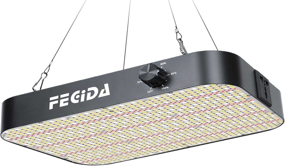 FECiDA lampa do uprawy roślin UV-IR z pełnym spektrum Ściemnialne światło LED 12000 lumenów 130 W WK54