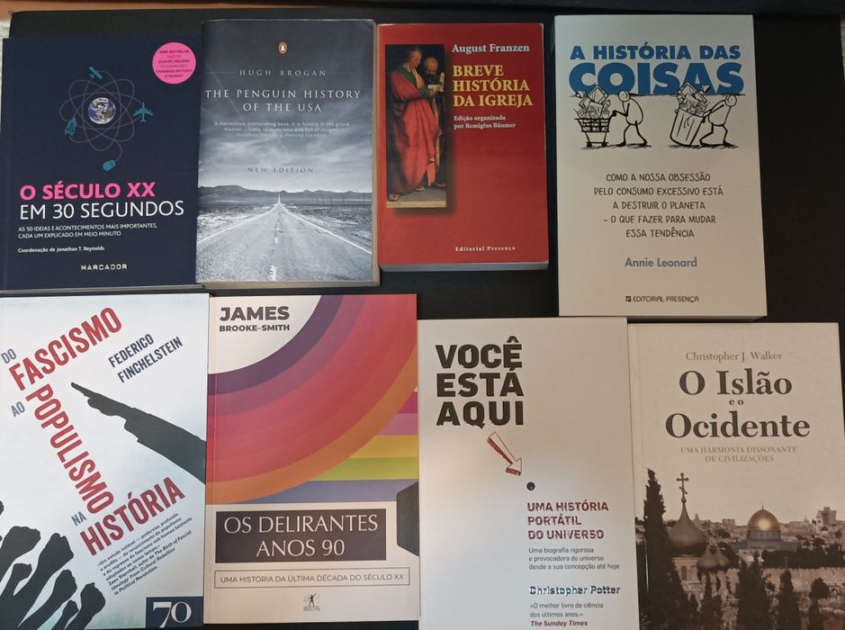 Livros história 10 euros