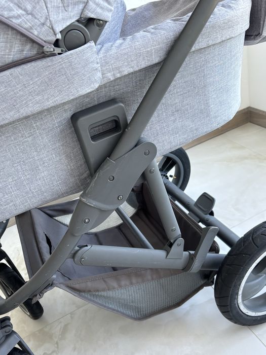 Коляска 2 в 1 Circle Catania 4 Air (Woven Grey)