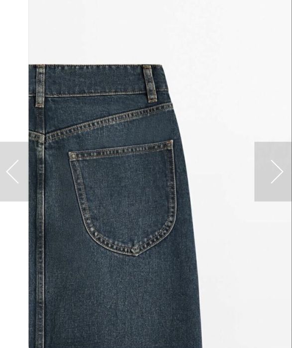 Saia de ganga Massimo Dutti