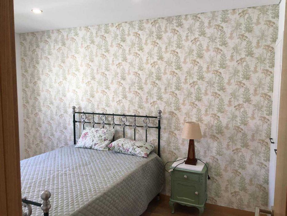 Aplicação de papel de parede