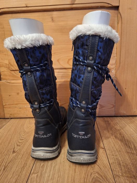 TOM TAILOR Śniegowce buty zimowe roz 38 zadbane