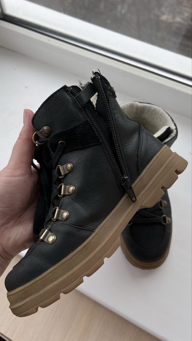 Черевики зимові дитячі wheat 33 розмір. Взуття wheat